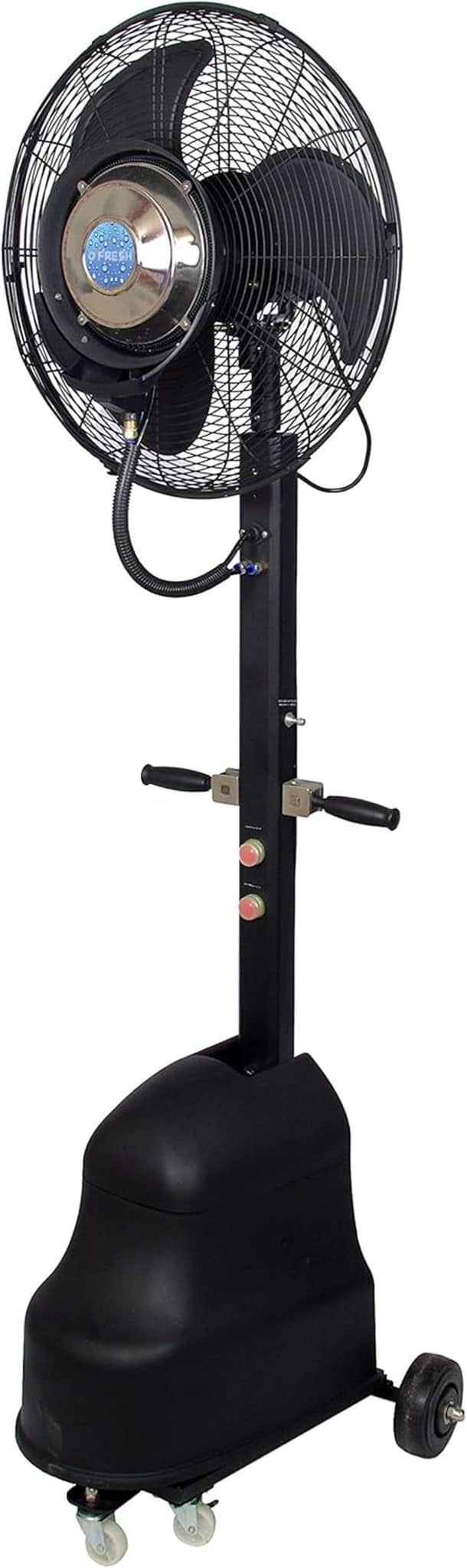 Test du ventilateur brumisateur O'Fresh 180 cm : frais et efficace en extérieur