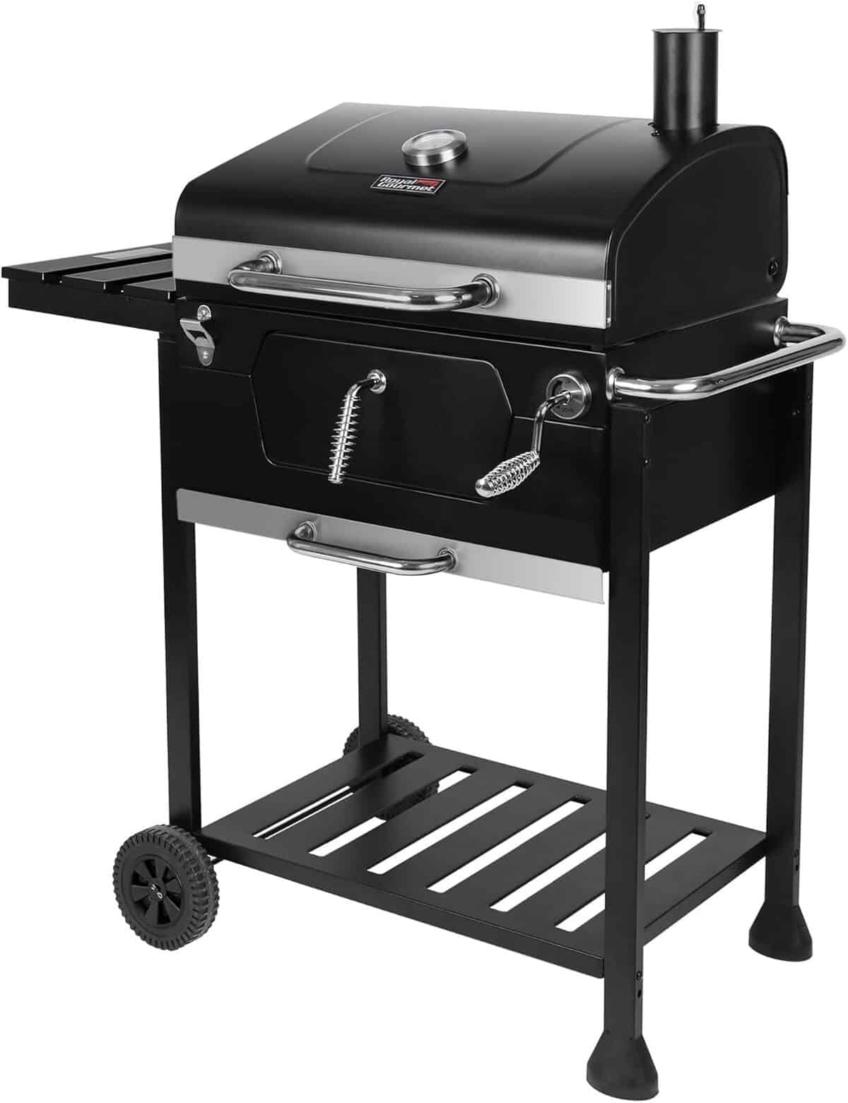 Test : royal Gourmet barbecue au charbon de bois 59 x 42 cm noir