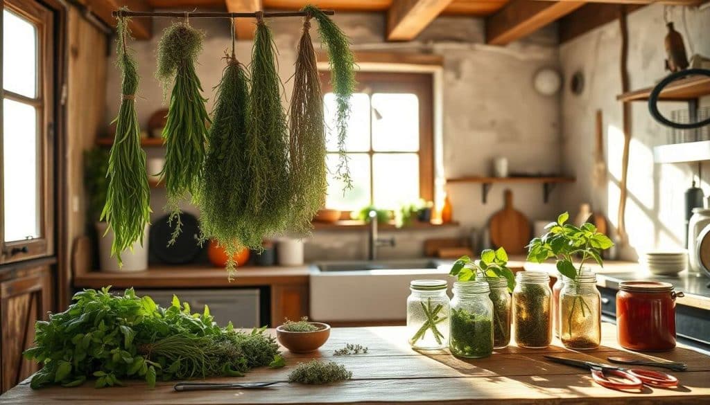 Séchage des herbes aromatiques : techniques et astuces