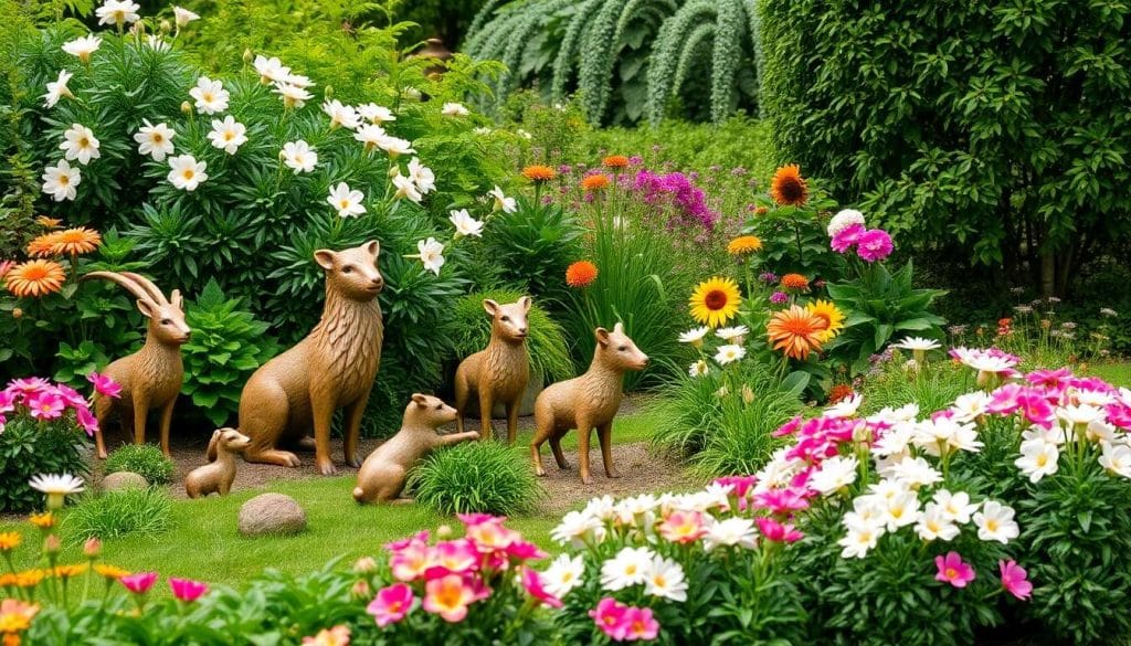 Animaux décoratifs pour le jardin : créer une ambiance naturelle