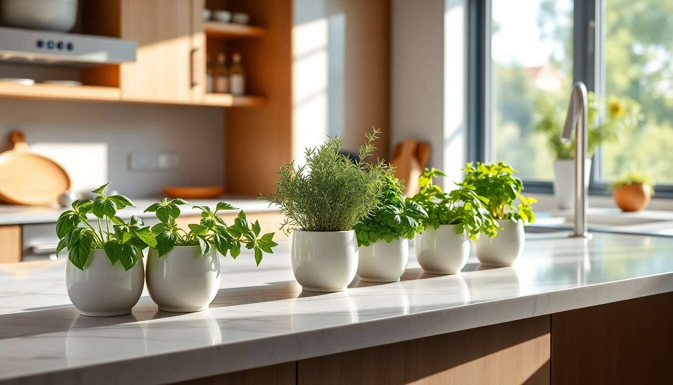 Solutions pratiques pour conserver vos herbes en cuisine