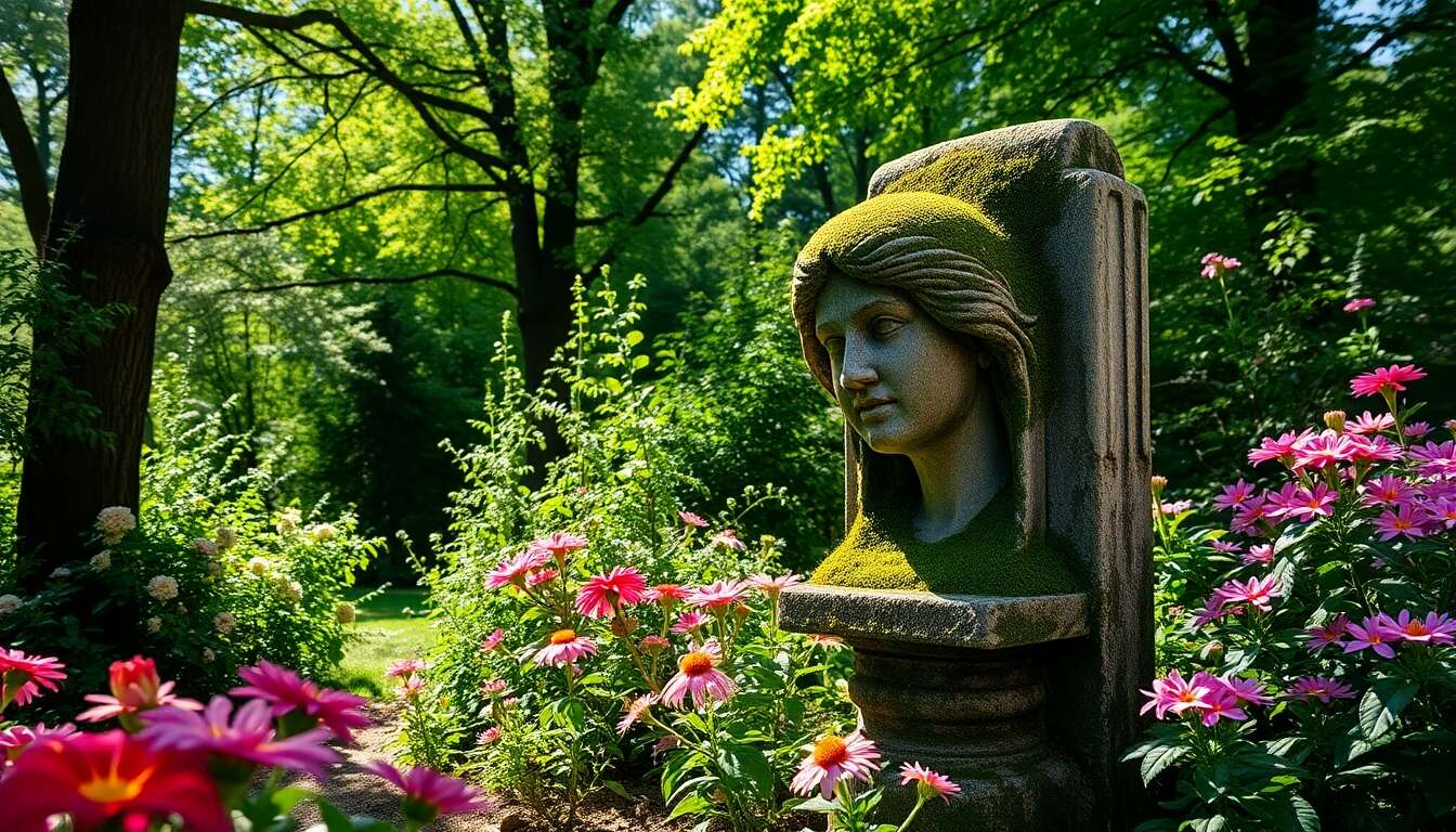Guide pratique : restauration et entretien des statues de jardin