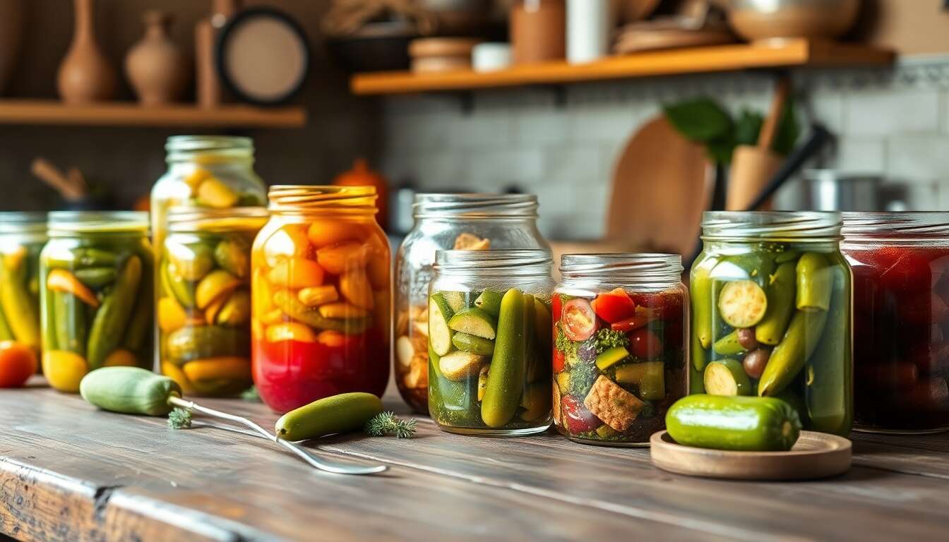 Bocaux maison : préserver les saveurs du jardin en conserve