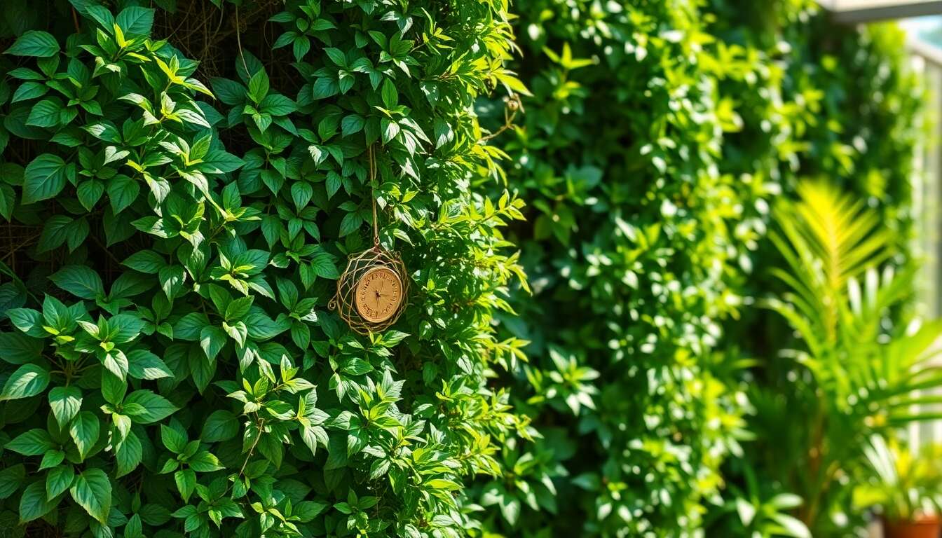 Comprendre les b&eacute;n&eacute;fices d'un mur v&eacute;g&eacute;tal en &eacute;t&eacute;