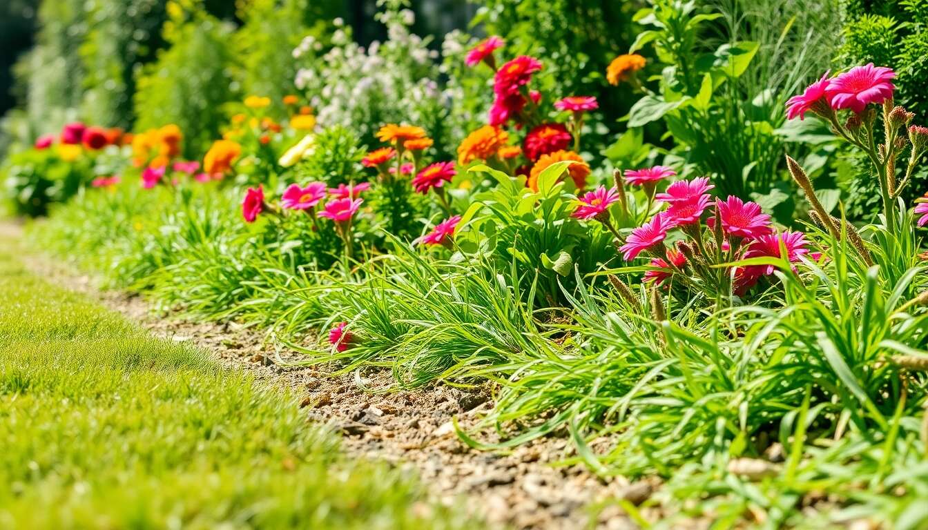 Mati&egrave;re organique en abondance : les tontes de pelouse