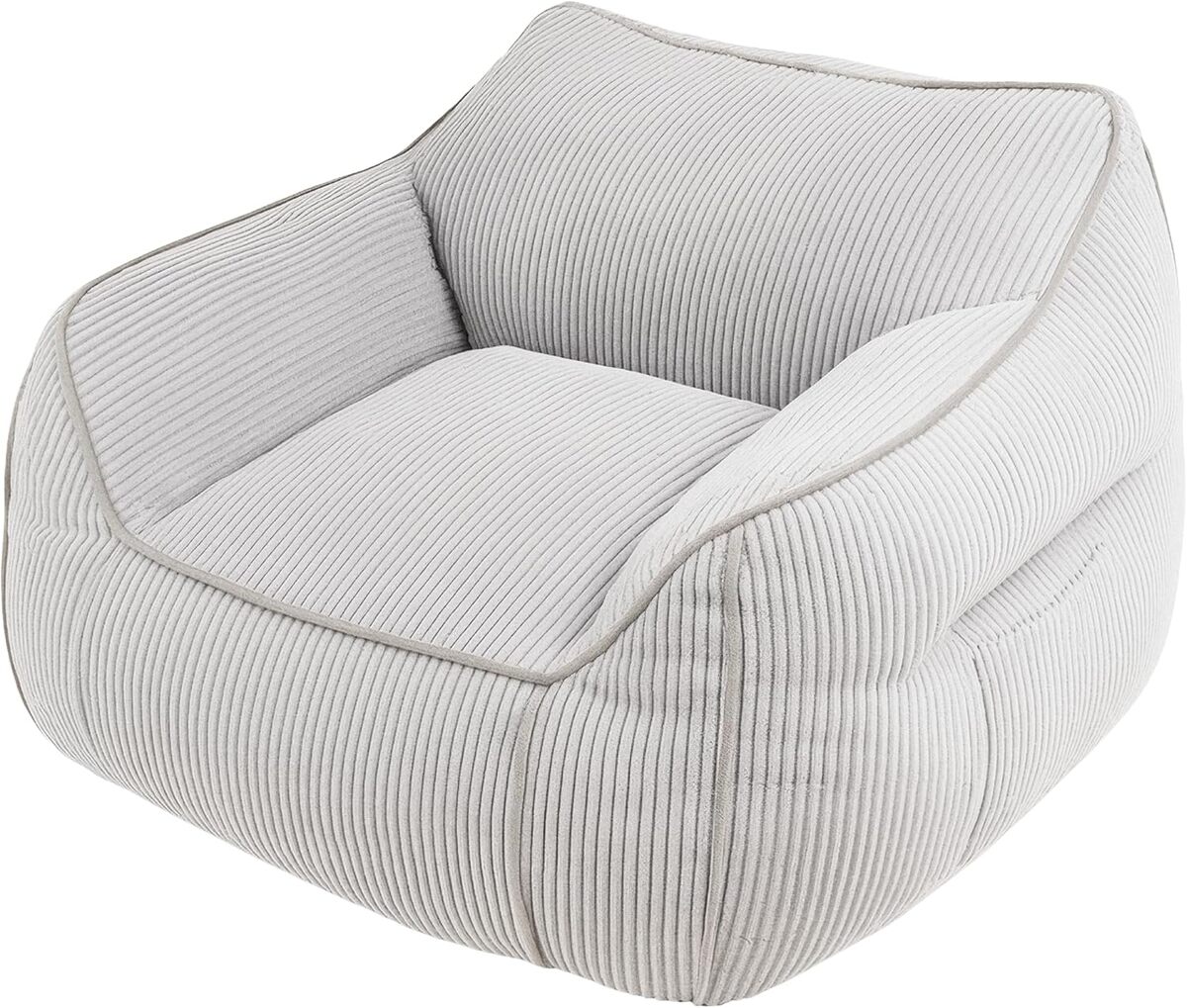 Test du pouf Bananair : confort et élégance en velours côtelé