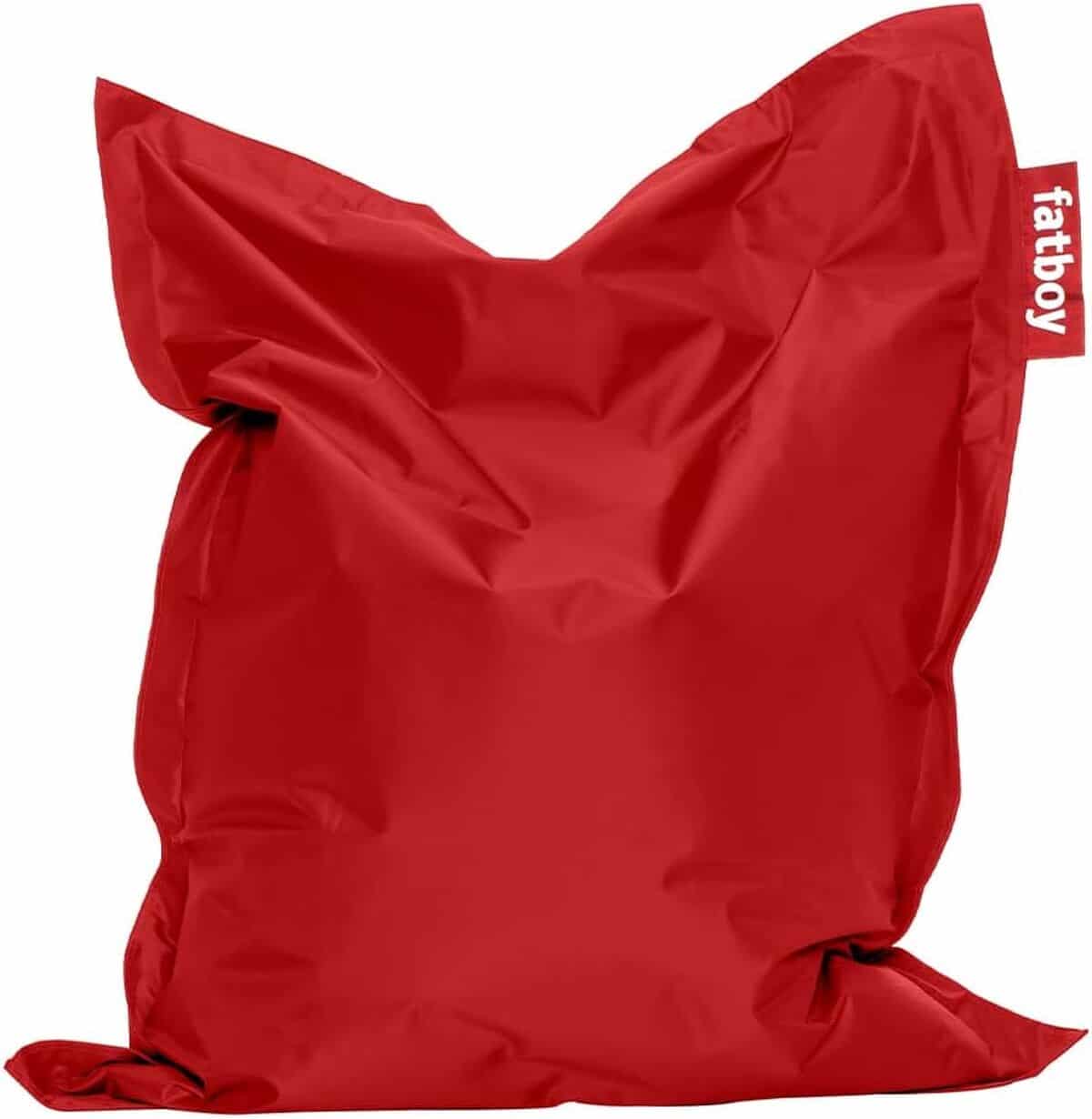 Test du pouf rouge Fatboy The Original Junior : confort et style pour enfants
