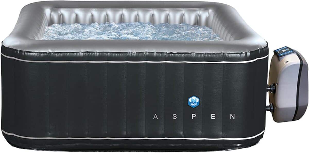 Test du spa gonflable Aspen SP-ASP130E par Netspa : détente et performance