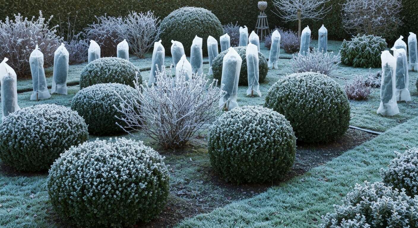 Protégez vos plantes avec les voiles d'hivernage adaptés