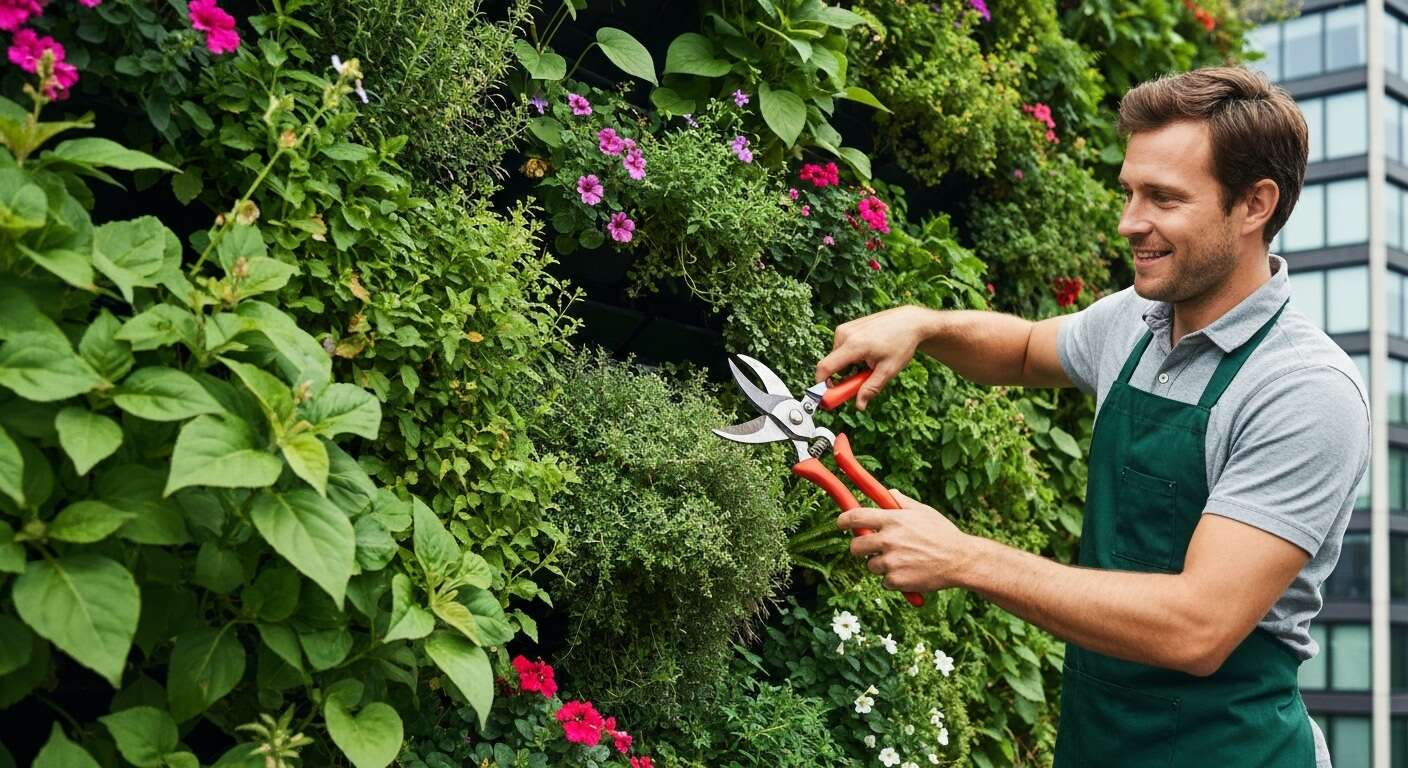 Techniques de taille pour murs végétaux : entretenir la forme sans compromettre la santé
