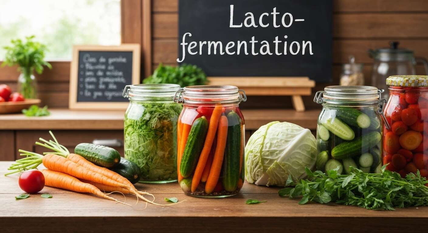 Lacto-fermentation facile : bienfaits et recettes pour débutants