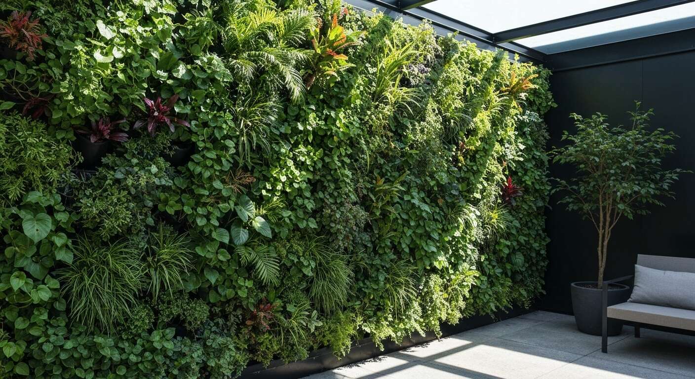 Le design de mur végétal moderne : tendances et inspiration pour votre jardin