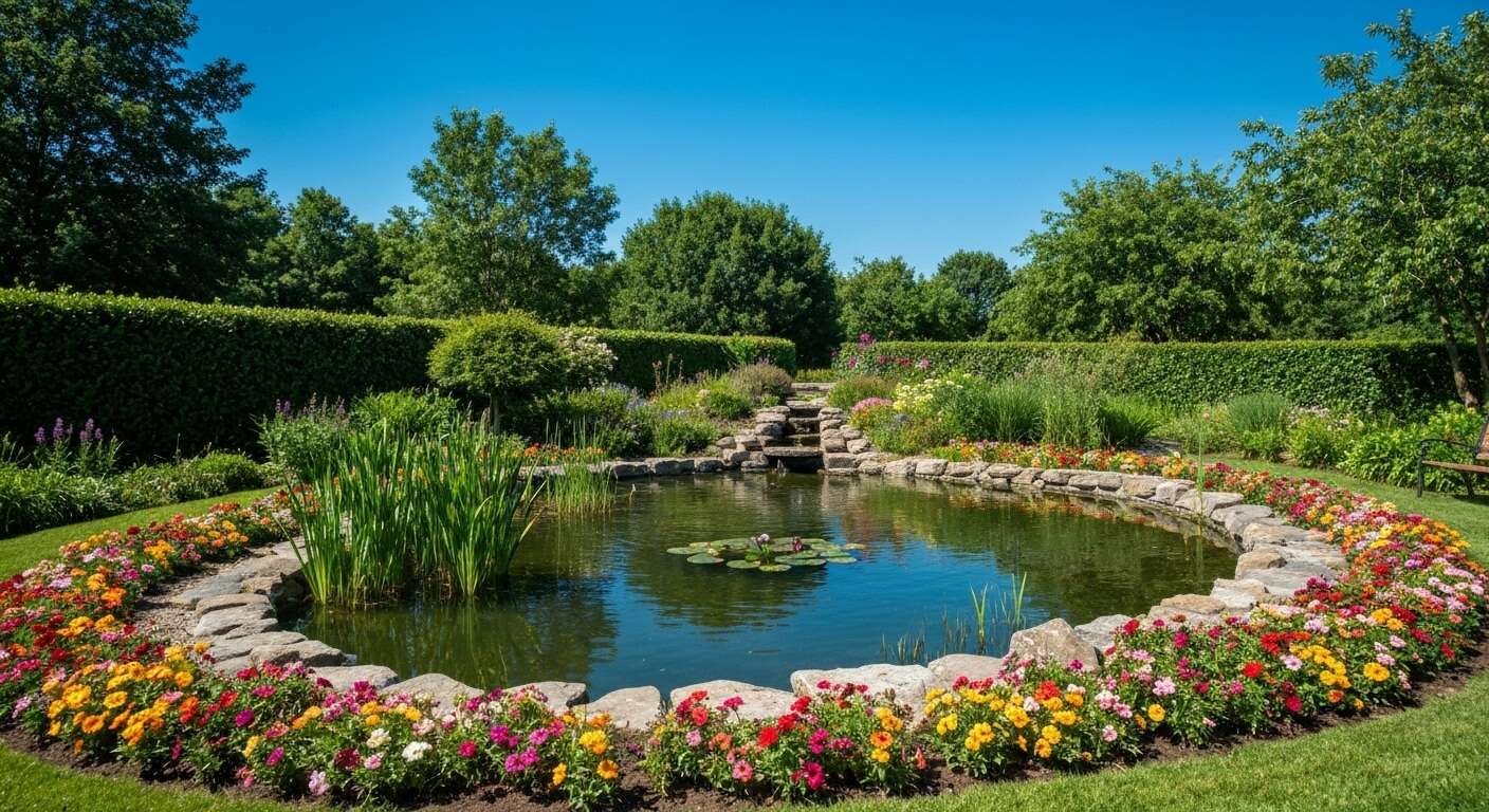 Les bienfaits des bassins de rétention d'eau dans votre jardin