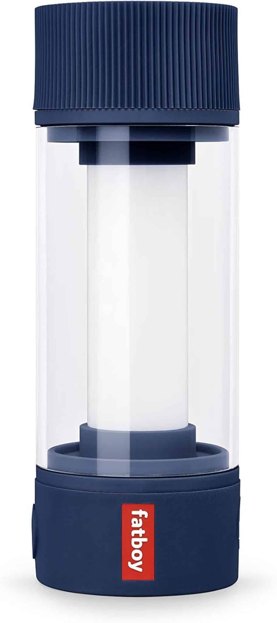 Test de la lampe LED d'extérieur Tjoepke bleu gris de Fatboy