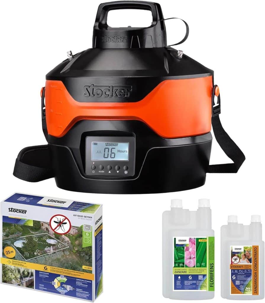 Test du nébuliseur pulvérisateur Stocker Geyser : kit jardin 4L électrique