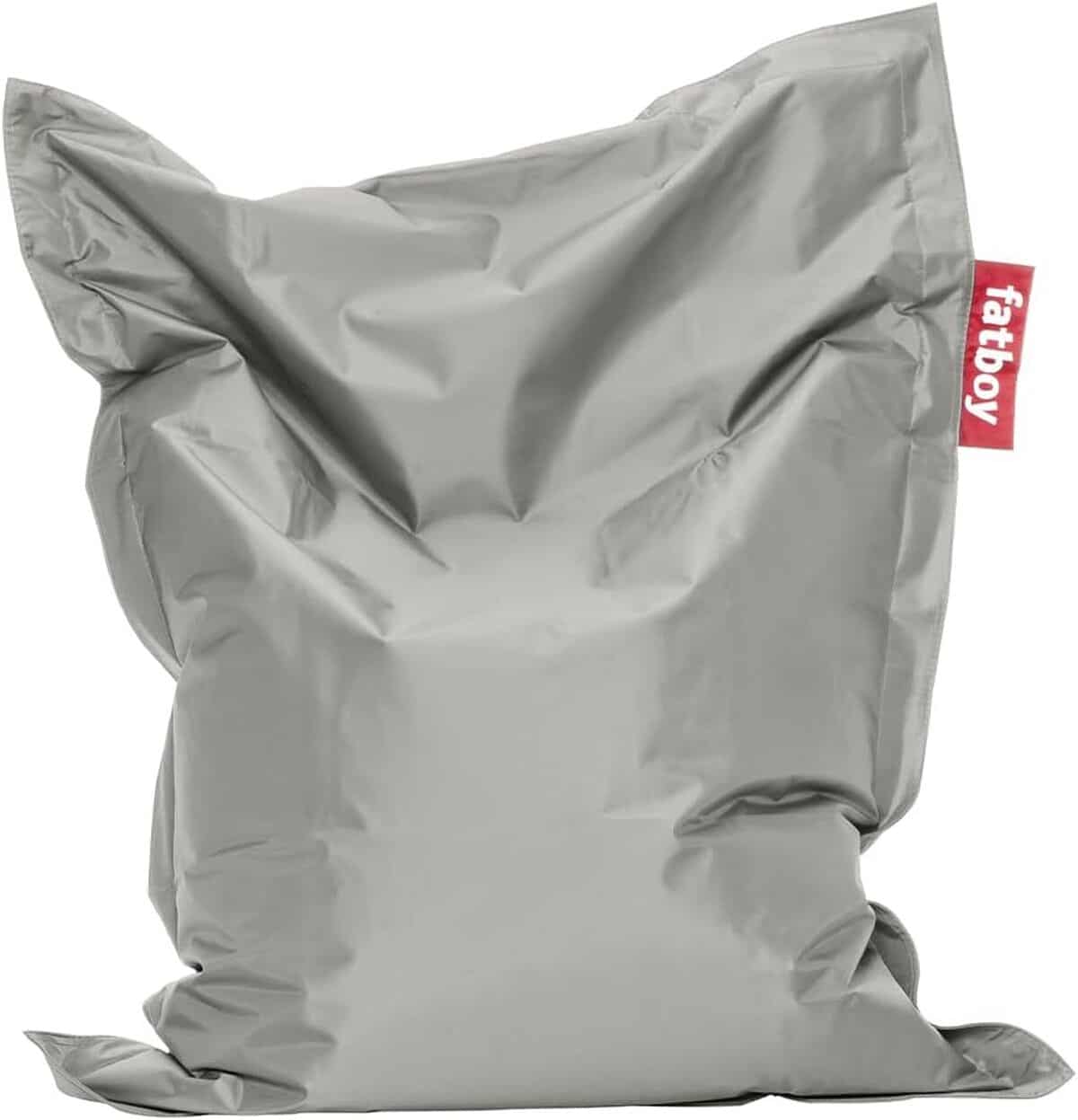 Test du pouf Fatboy The Original Junior argent 130 x 100 cm
