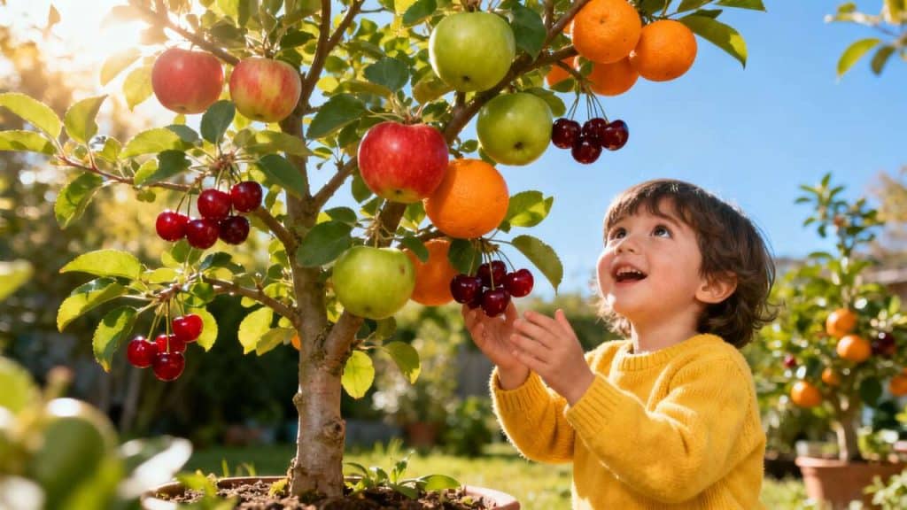 Optimisation d'espace : choisir des arbres fruitiers nains pour son jardin