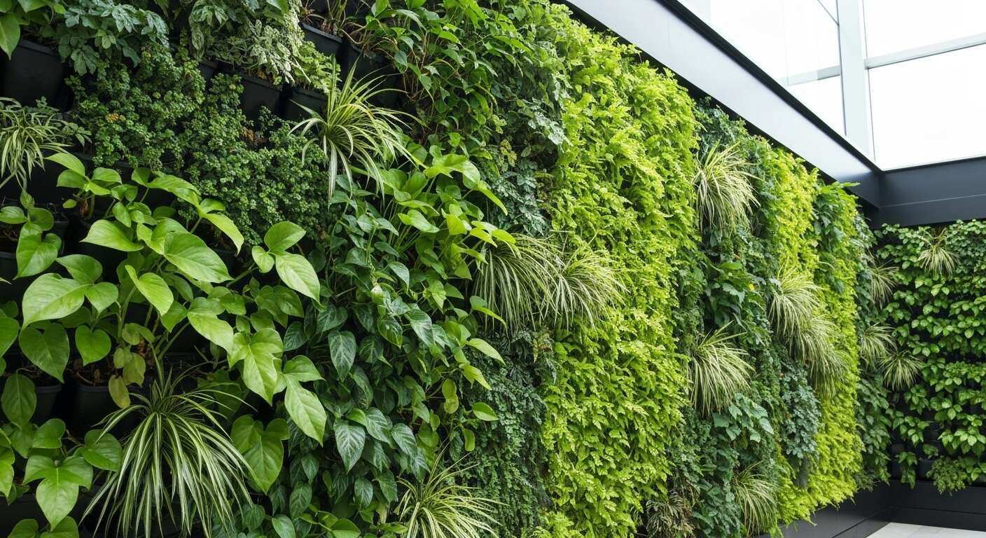 Comprendre le r&ocirc;le des substrats dans un mur v&eacute;g&eacute;tal