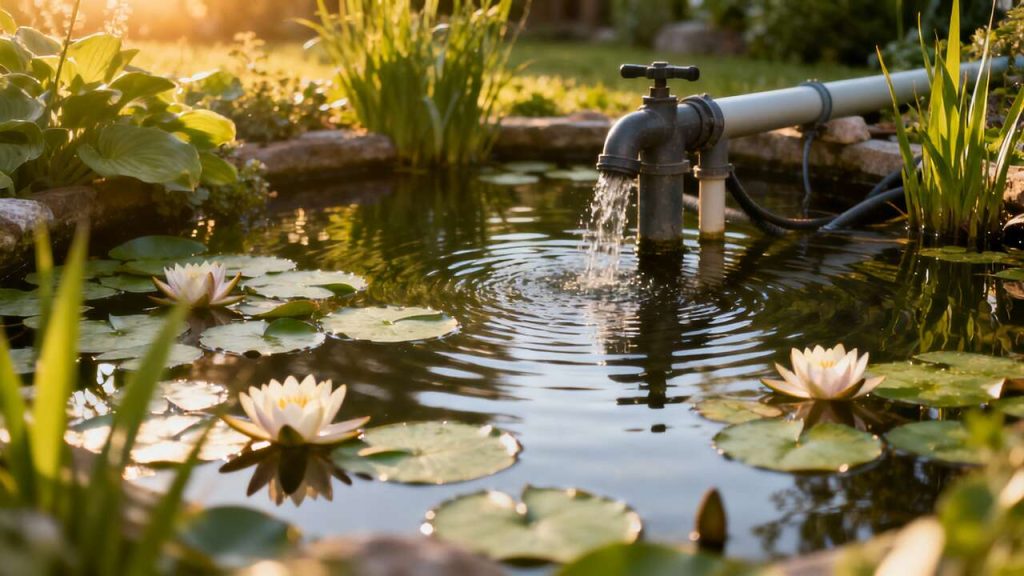 Pompes à eau pour bassins de jardin : choisir la bonne puissance