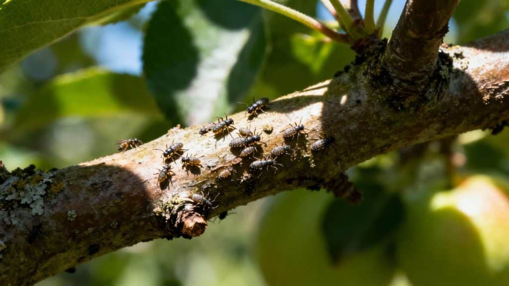 Cochenilles sur les arbres fruitiers : traitements naturels et efficaces