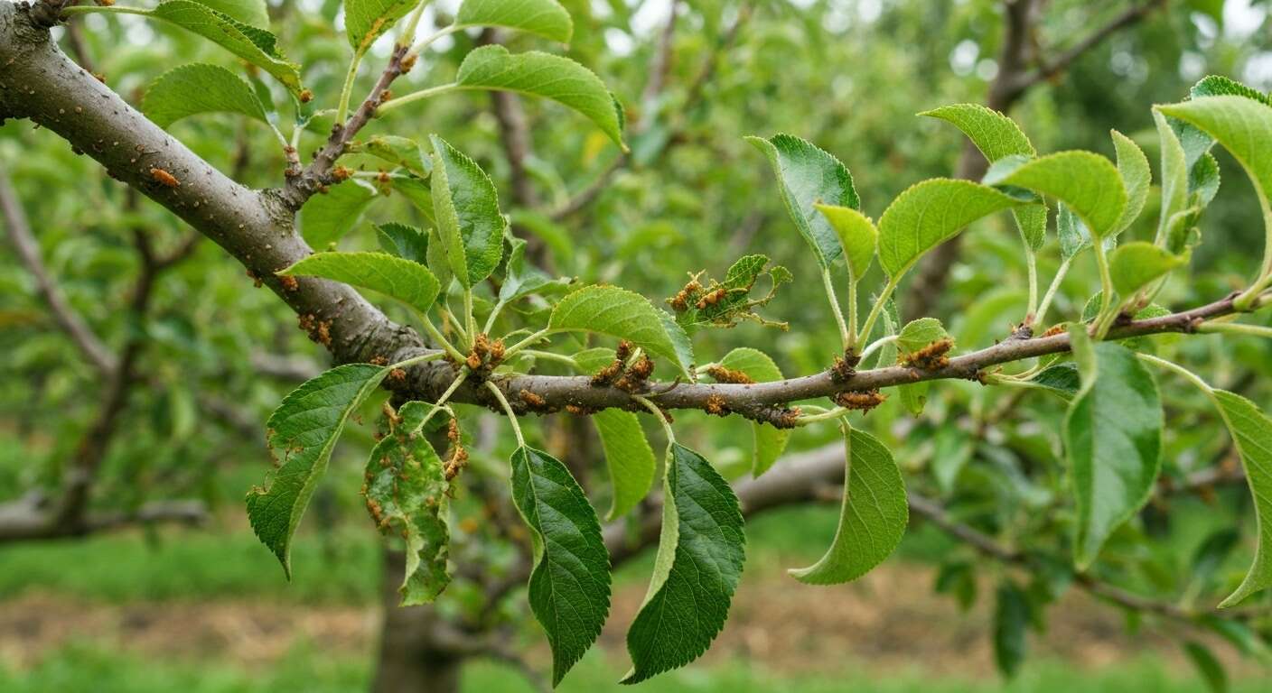 Signes d'une attaque de cochenilles Signes d'une attaque de cochenilles