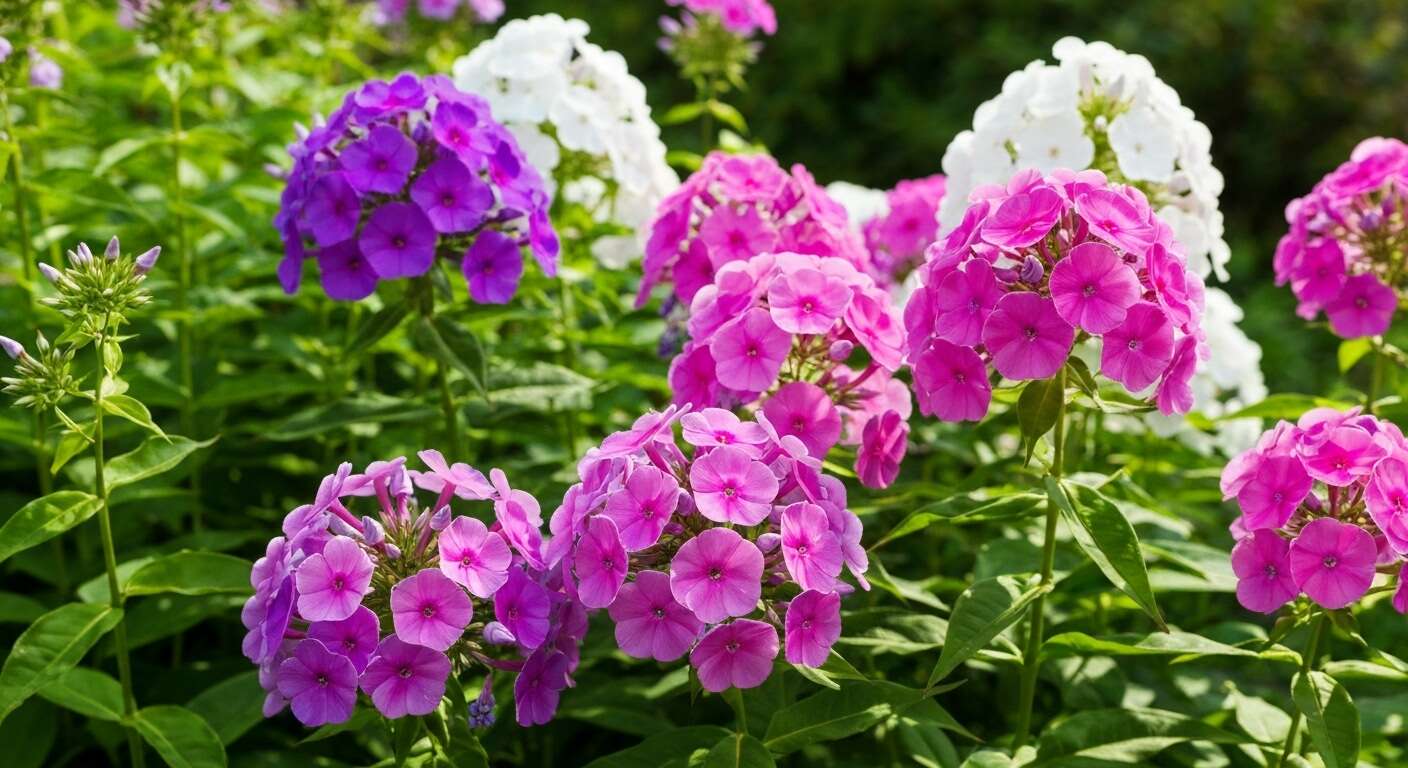 Introduction au phlox vivace et &agrave; ses caract&eacute;ristiques visuelles