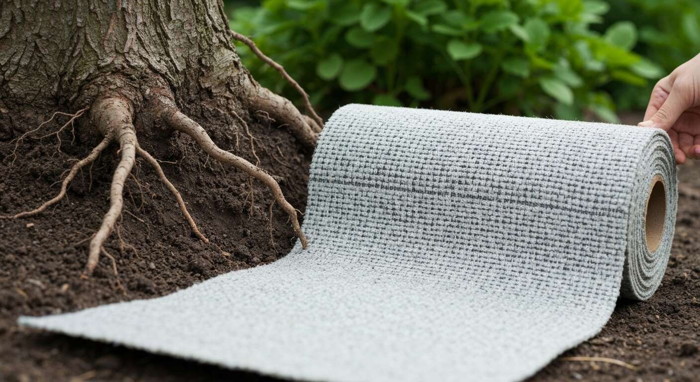 Protection des racines : pourquoi choisir le feutre anti-mauvaises herbes