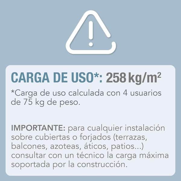 Intex - 28450EX - Pure Spa Bulles Ardoise 4 Places, Gris Ardoise