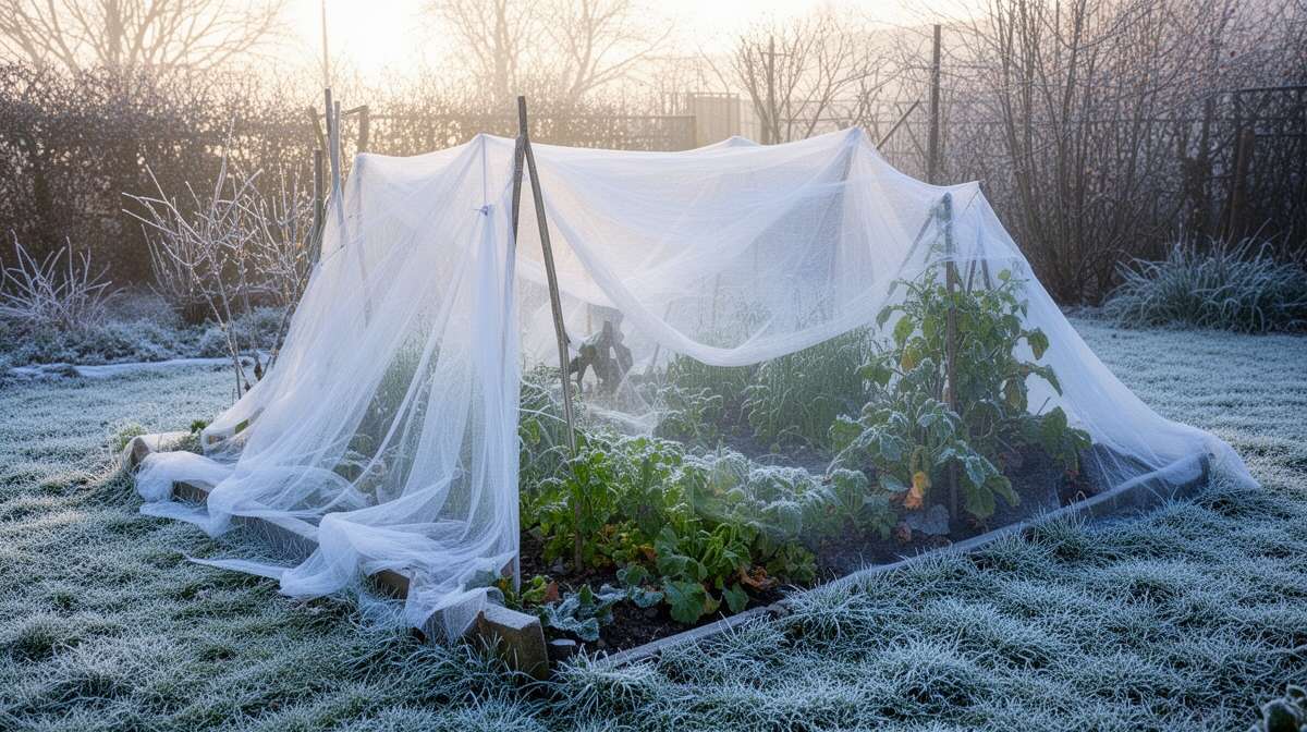 Utiliser un voile d'hivernage
