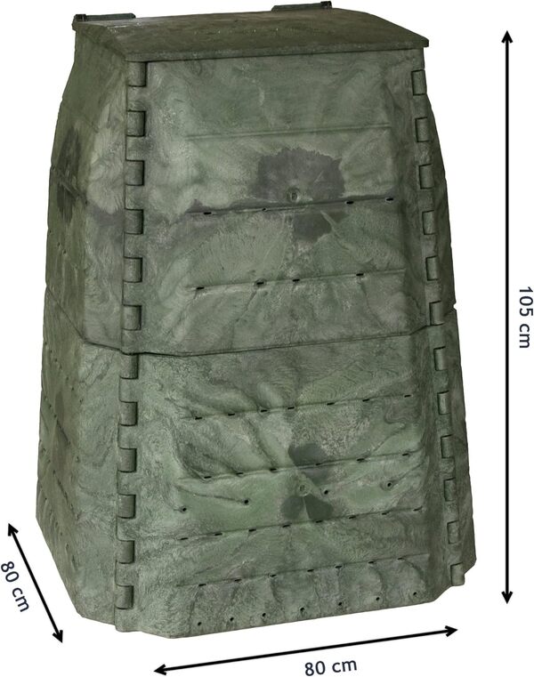 omposteur thermique de qualité supérieure en plastique épais pour déchets de cuisine et de jardin – Prix respectueux de l'environnement – Fabriqué en Autriche 450 Liter