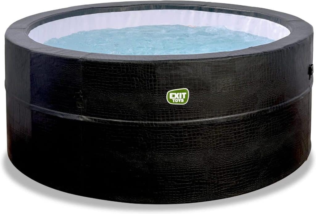 Test du spa extérieur EXIT Toys Leather Premium ø184x73 cm : confort et puissance 120 jets