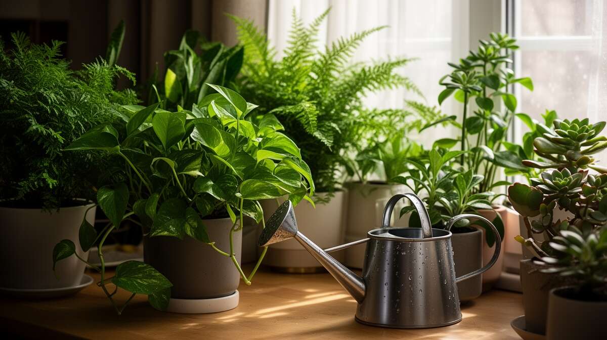 Arroser les plantes d'intérieur en hiver Arroser les plantes d'intérieur en hiver