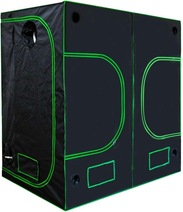 240 x 120 x 200cm Grow Box Tent Intérieur Serre Cabinet d'élevage Hydrophonics Kingpower