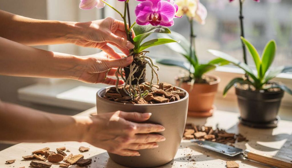 Comment rempoter et replanter une orchidée ?