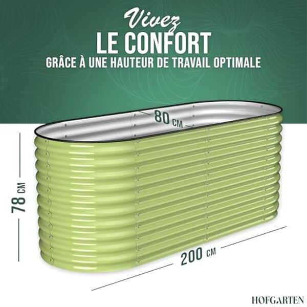 Découvrez notre évaluation complète du lit de jardin surélevé HOFGARTEN XL : confort optimal et durabilité éprouvée pour embellir votre espace extérieur.