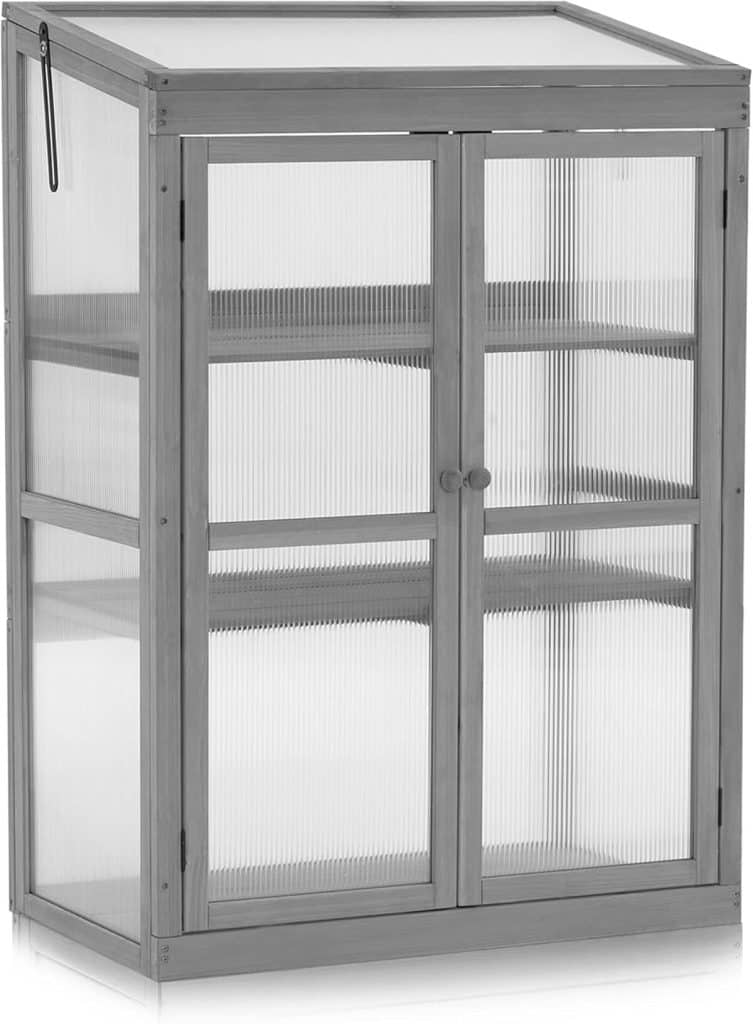 Test de la serre MCombo 0760 : résistance en hiver