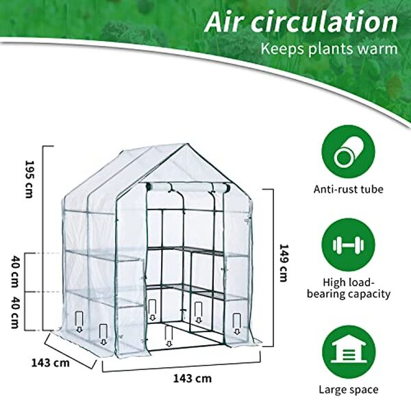 Découvrez l'efficacité de la serre de jardin Jungle Stone, dotée de 10 étagères pour organiser vos plantations. Notre test détaillé vous aide à choisir la meilleure option pour votre jardin.