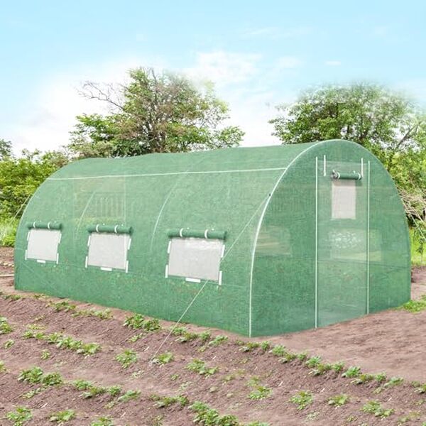 Découvrez notre test complet de la serre de jardin GOPLUS 4x3x2m avec cadre en acier et 8 fenêtres pour une culture optimale de vos plantes