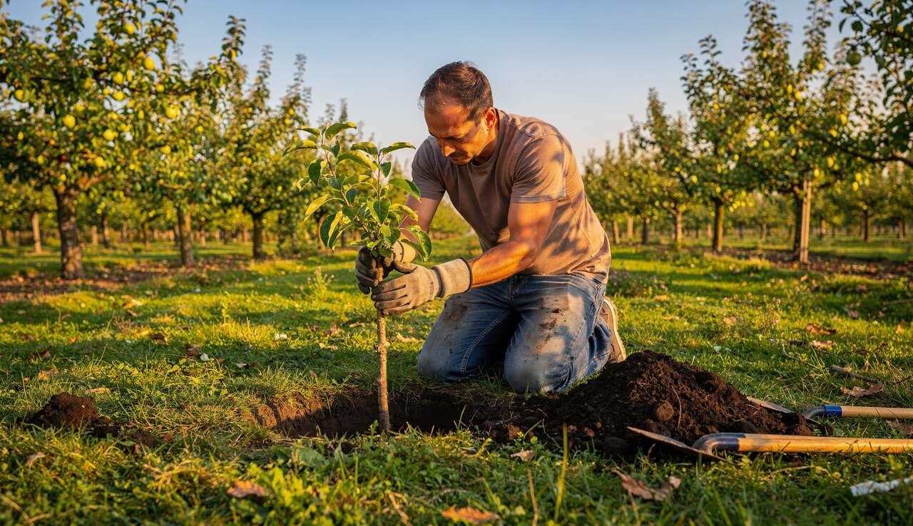 Quand et comment planter un pommier ?