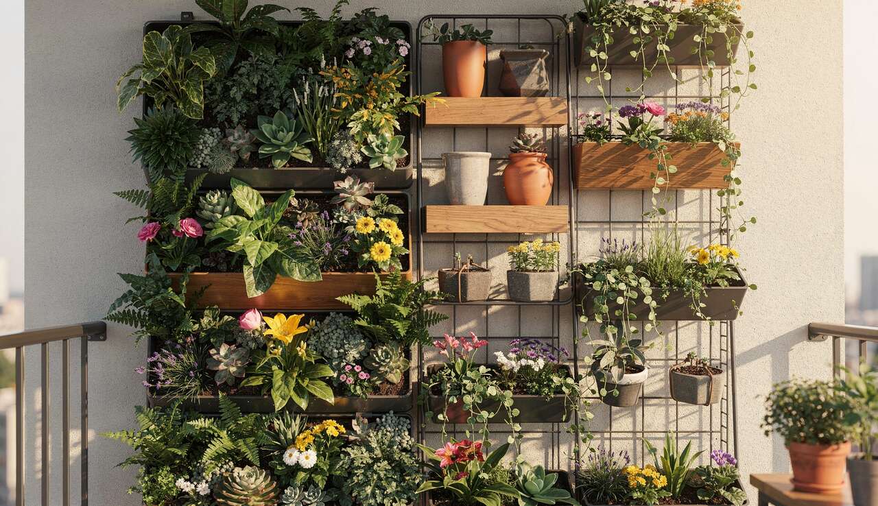 Exploiter la verticalit&eacute; avec des jardins suspendus