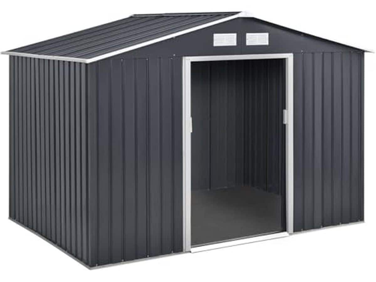 Test : abri de jardin Habitat et Jardin Vegas gris 5, 29 m²