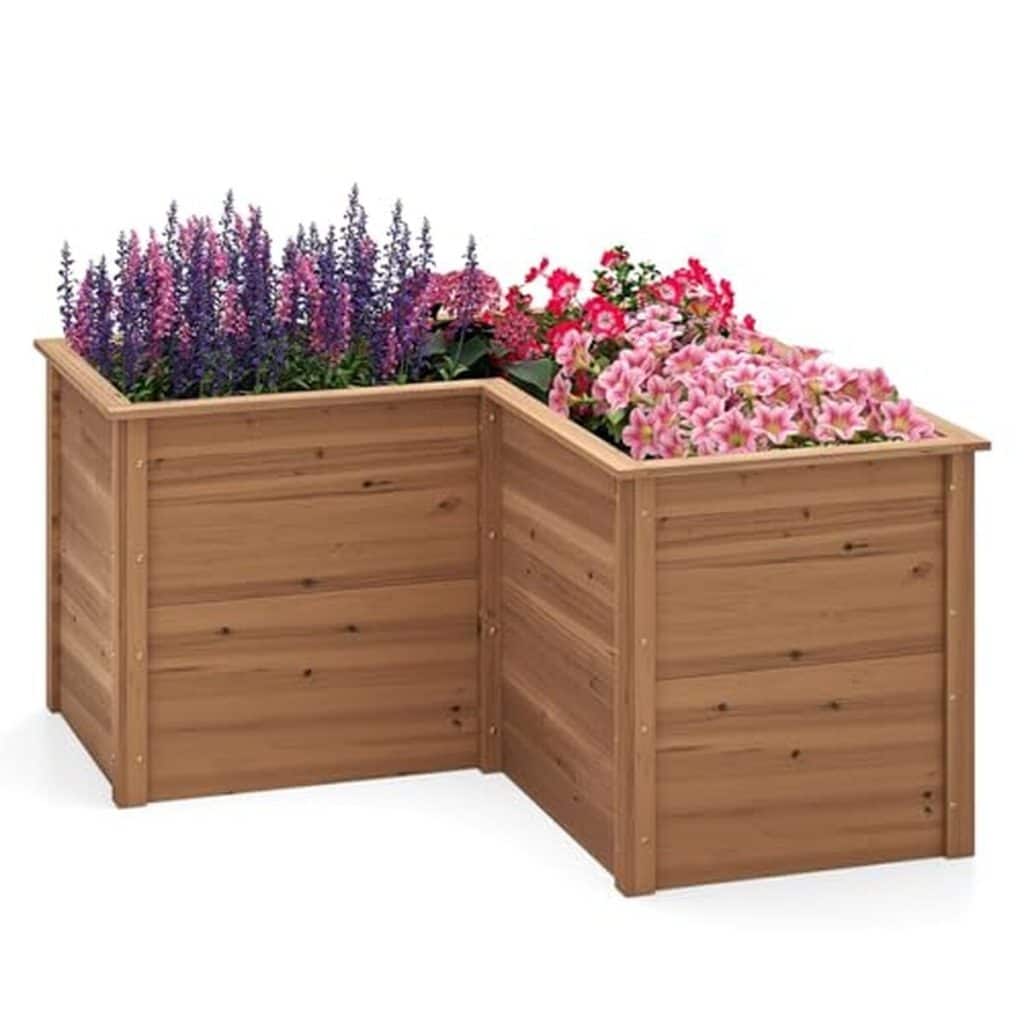 Test : carré potager surélevé Relax4Life 120x120 cm