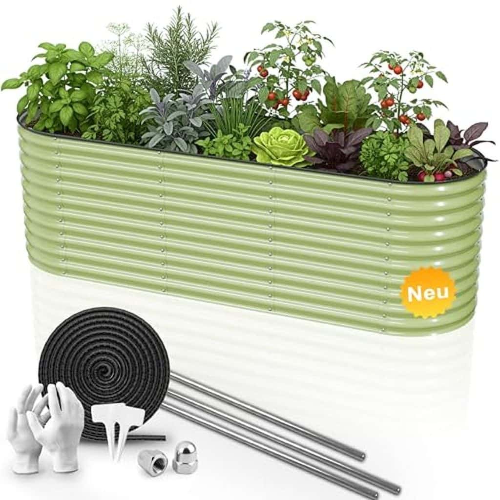 Test : lit de jardin surélevé Hofgarten XL, jardinage confortable et durable