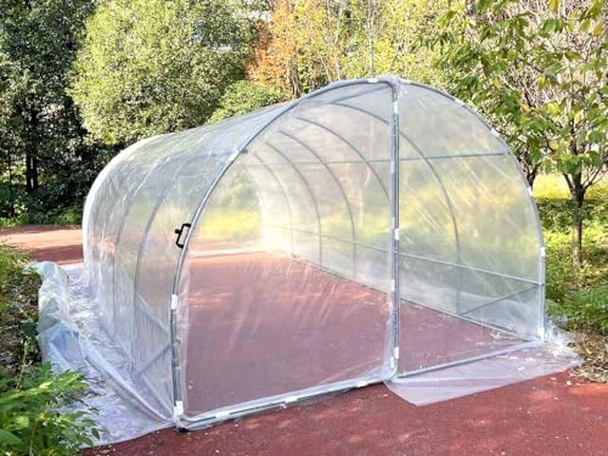Test : serre de jardin France Serres 18m², tunnel thermique