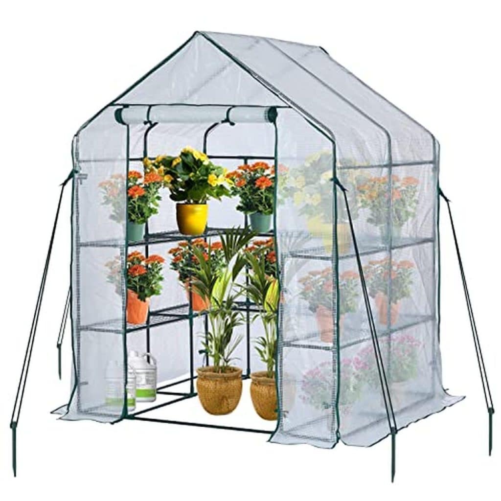 Test : serre de jardin Jungle Stone avec 10 étagères