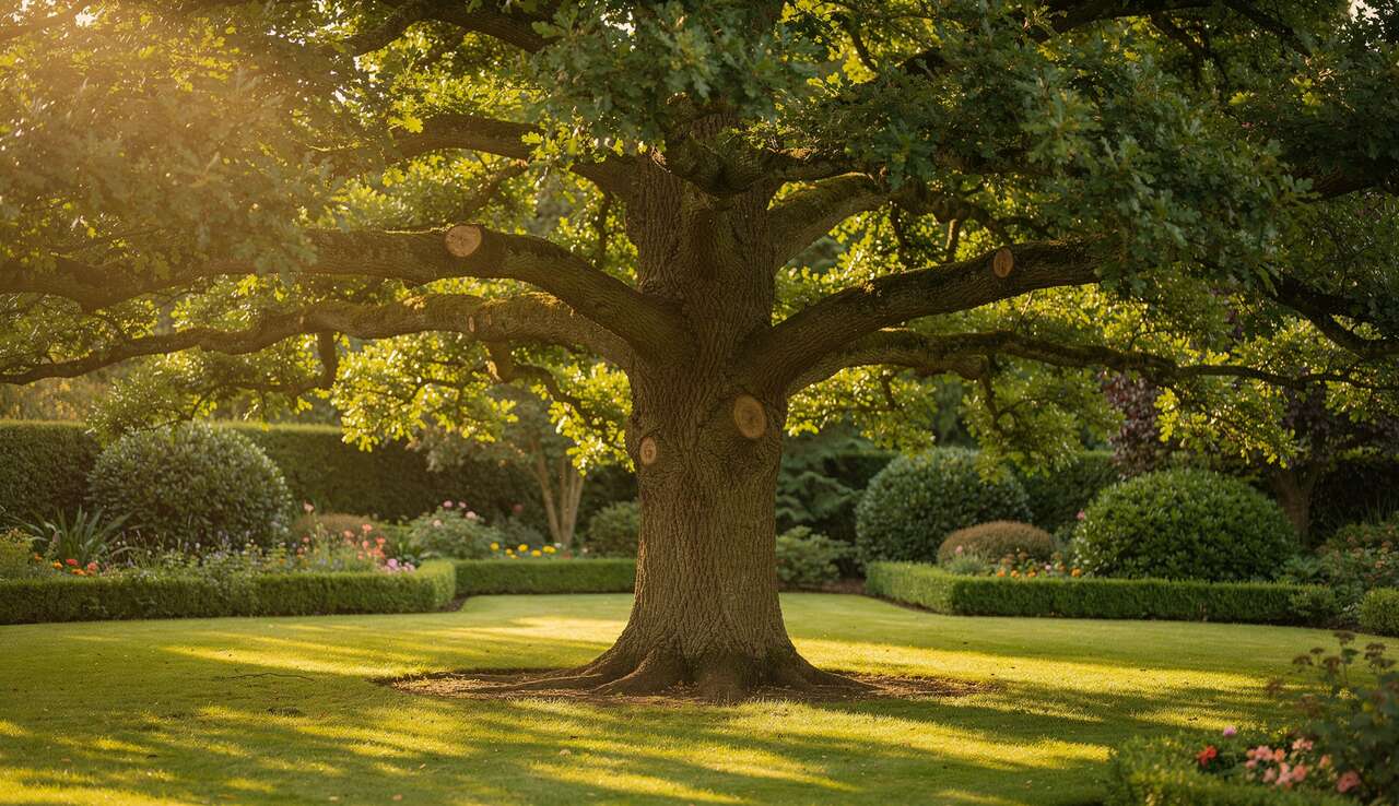 Techniques pour tailler efficacement un ch&ecirc;ne
