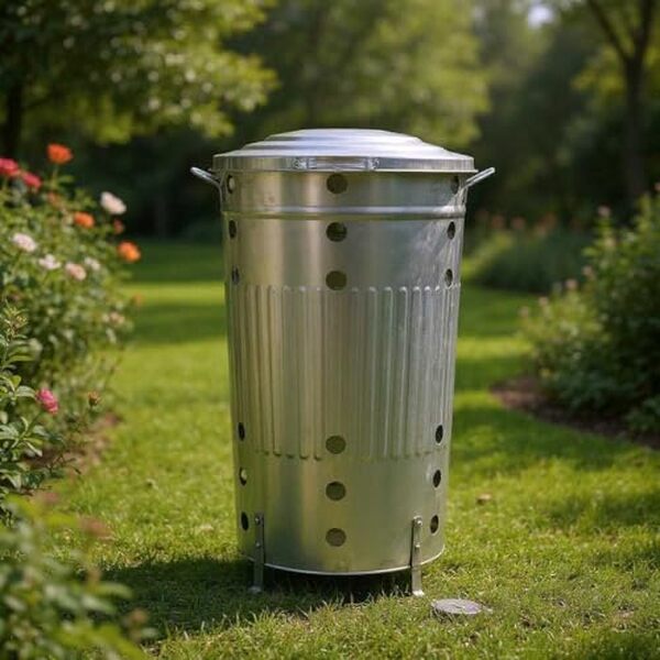 Découvrez notre analyse complète du composteur de jardin 90 L en métal galvanisé. Évaluation de sa robustesse, efficacité et simplicité d'utilisation pour optimiser votre compostage.