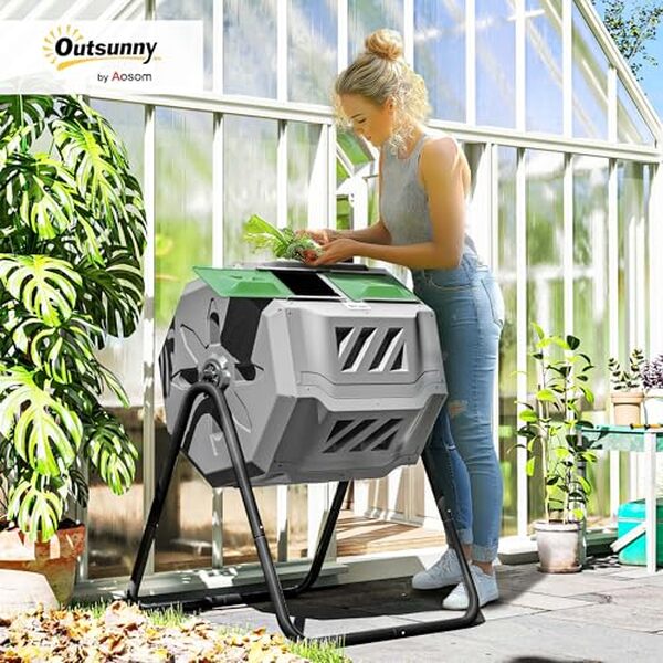 Découvrez notre évaluation complète du composteur rotatif Outsunny 360° 160 L : efficacité, design et avantages pour un compostage réussi dans votre jardin.