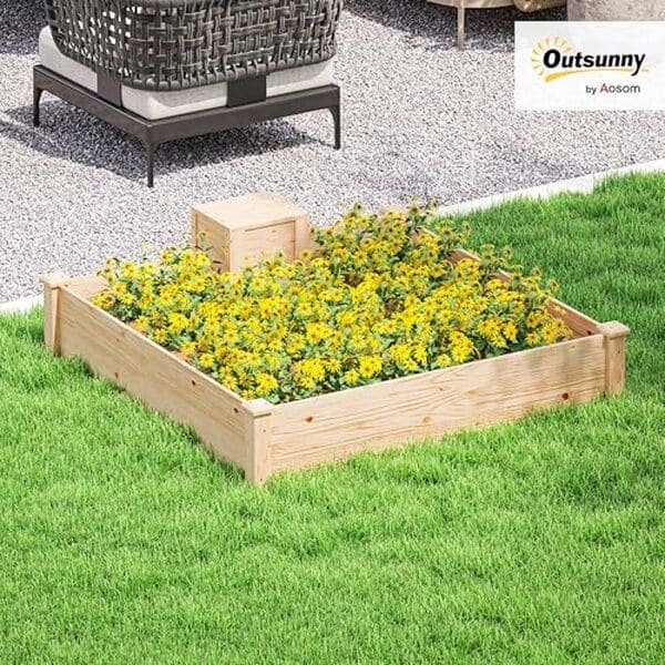 Découvrez notre test détaillé de la jardinière carré potager Outsunny en bois : caractéristiques, avantages, conseils d'utilisation et avis utilisateur pour un jardinage réussi