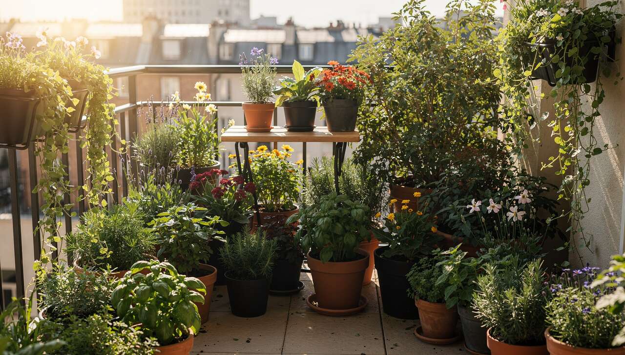 Jardiner sur une Terrasse ou un Balcon : astuces et Conseils